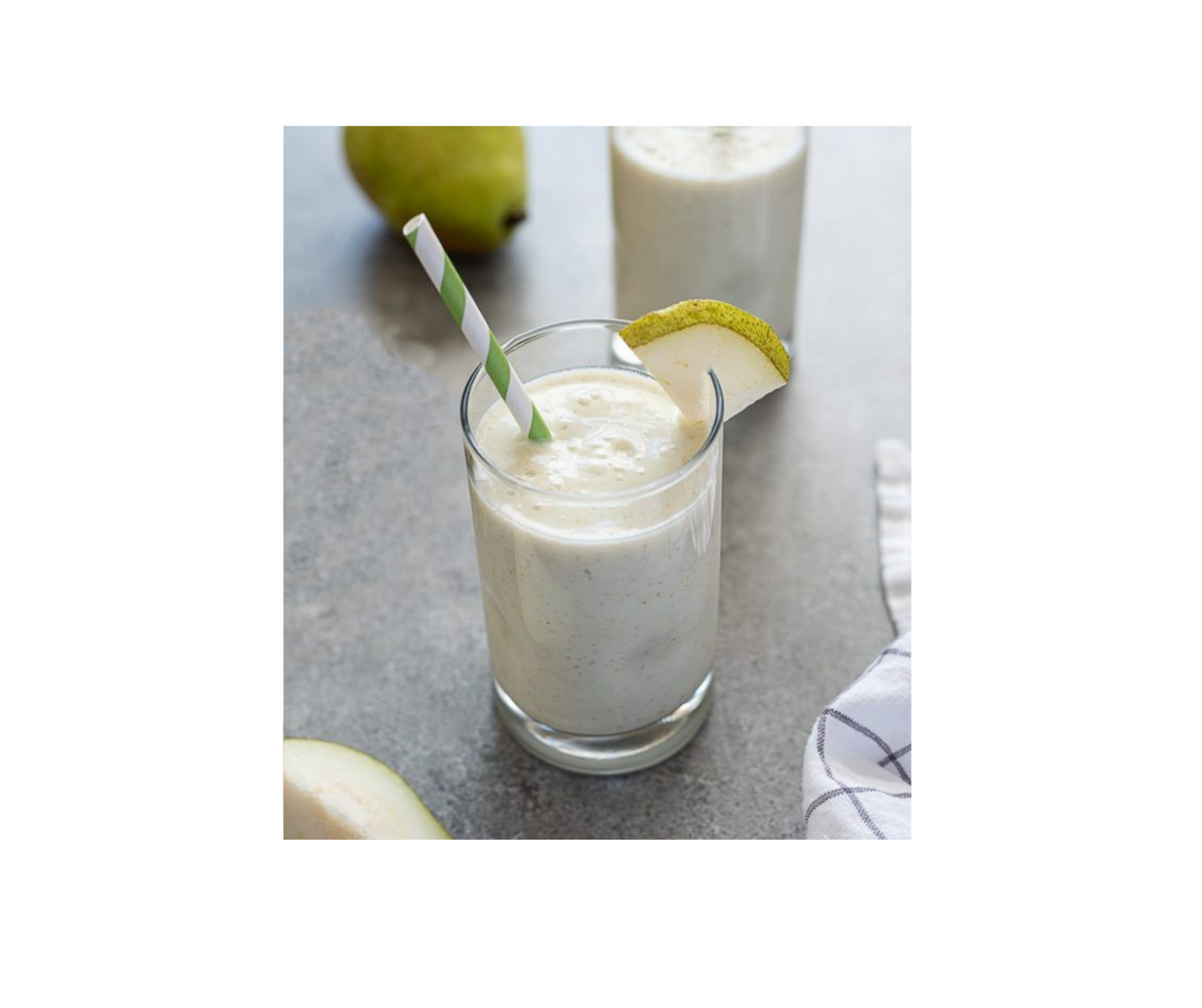 Sip into Serenity: Yeppoonie Smoothie's Pear and Oat Shake