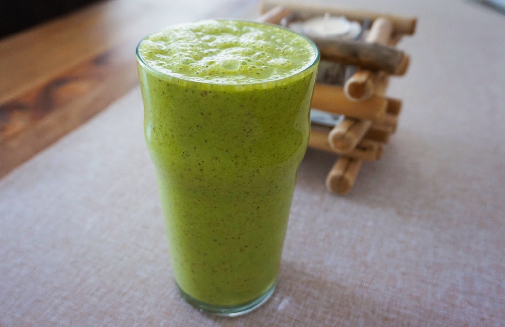 Green Spinach Mint Smoothie Recipe